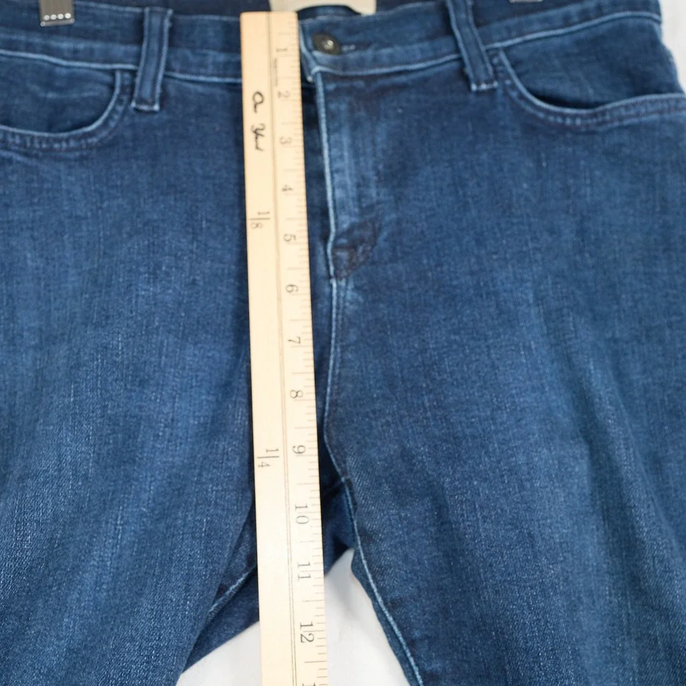 Baldwin Sophia Mid Rise Skinny Jeans Dark Wash Blue Denim Size 28 202012DUSK - Picture 5 of 12